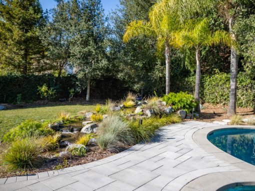 Poolside Bliss | 20′ Pondless Waterfall